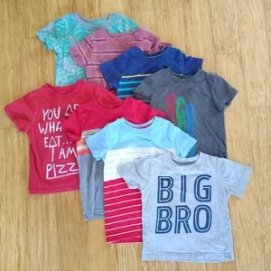 Lot of 8 Cat & Jack T-shirts